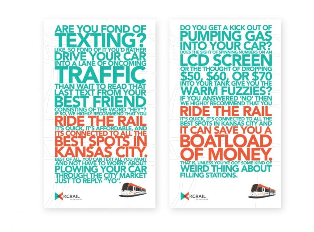 student print poster for the KC rail