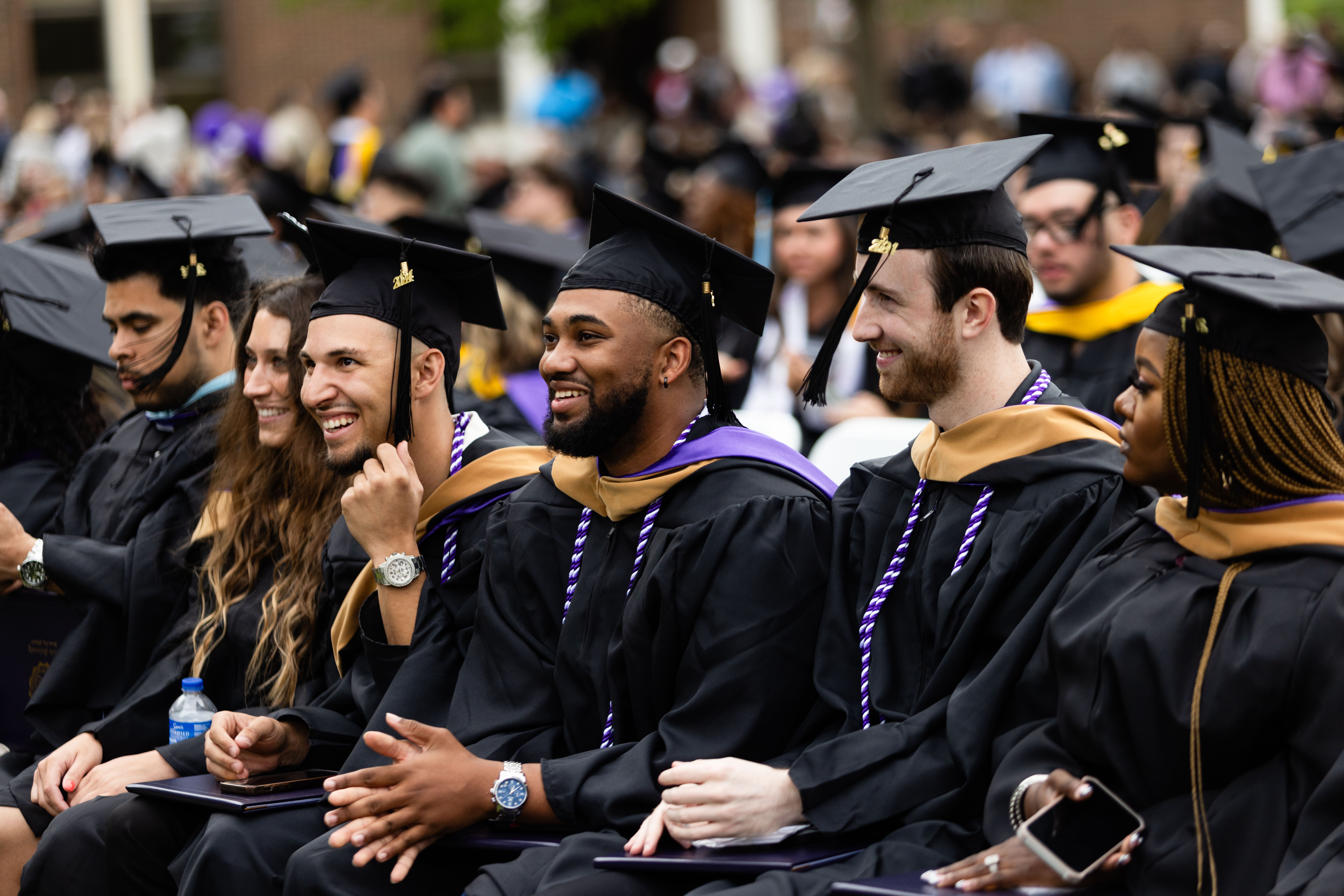 An image from the commencement ceremony