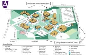 Campus building map
