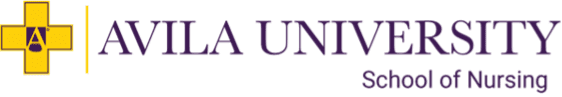 school of nursing logo, avila university nursing